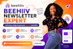 setup beehiiv substack account manage beehiiv, beehiiv newsletter landing page