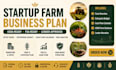 create a small farm business plan for startup farmers and loans