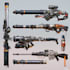 create weapon design and illustration