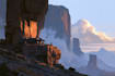 create atmospheric environment concept art for games