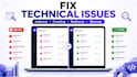 fix technical SEO issues on your website