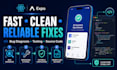 fix react native expo bugs crashes and build errors