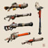 design unique weapons illustrations