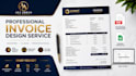 create professional invoices, bills, receipts within 3 hours