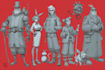draw a character illustration in different styles