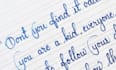 create beautiful handwritten notes