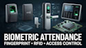 design biometric attendance, fingerprint, rfid and access control system