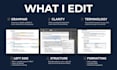 professionally edit and proofread your technical documents