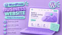 design a modern wordpress business website