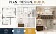 do kitchen and bathroom renovation layout, elevation and 2d floor plan