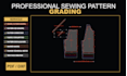 do professional sewing pattern grading and sizing charts