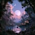 create a dreamy surreal fantasy album cover