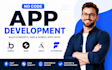 build no code saas or mobile app with bubble, glide, adalo and flutterflow