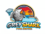 design outstanding shark logo