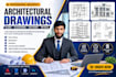 create architectural elevations, sections and construction details