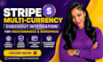 set up stripe multi currency checkout integration for woocommerce and wordpress