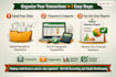 do basic bookkeeping and transaction categorization