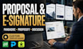 design proposify pandadoc proposal template
