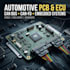 design can bus pcb, automotive ecu and embedded systems