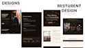 create a professional landing page for coaches, startups, and local business