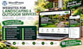 design a landscaping company website that generates leads