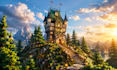 build custom medieval minecraft castles, kingdoms and villages