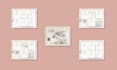 design canva minimalist planner worksheet checklist journal