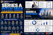 create series a pitch deck, vc investment presentation, startup powerpoint