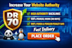 increase domain rating ahrefs DR 40 plus