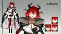 design  rig live2d vtuber model  live2d rigging anime vtuber avatar commission