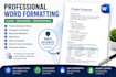 accurate copy typing and PDF to word conversion