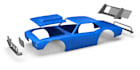 create car body kit, custom car model, scale car, 3d miniature car separate part