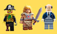 create custom lego minifigure decals, sticker ready for uv and pad printing