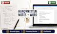 convert scanned PDF or image to editable word document