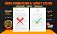 kdp book formatting, ebook formatting, book interior design, book design, ebook