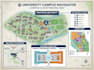 create school map, campus map, university map, building map and wayfinding map