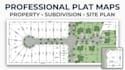 design site map, rv park map, property map, plat map, and site plan map