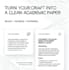 proofread and edit your academic paper