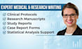 write medical research protocols, manuscripts, and clinical study reports