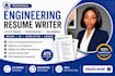 write an ats optimized engineer resume and CV