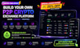 develop a secure p2p crypto exchange platform with admin panel