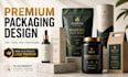 design print ready box packaging with dieline, ppwr compliance 3d mockup