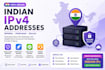 provide dedicated indian ipv4 server infrastructure