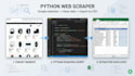 write a python script for web scraping, automation, and data parsing