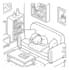 create kawai outline for coloring book