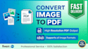 convert image to pdf, scanned document, and searchable pdf files