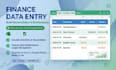 do accurate finance data entry and excel bookkeeping