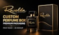 design luxury perfume box packaging and dieline