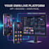 build a custom live streaming app with real time features