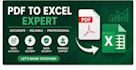 convert PDF to excel accurately and professionally